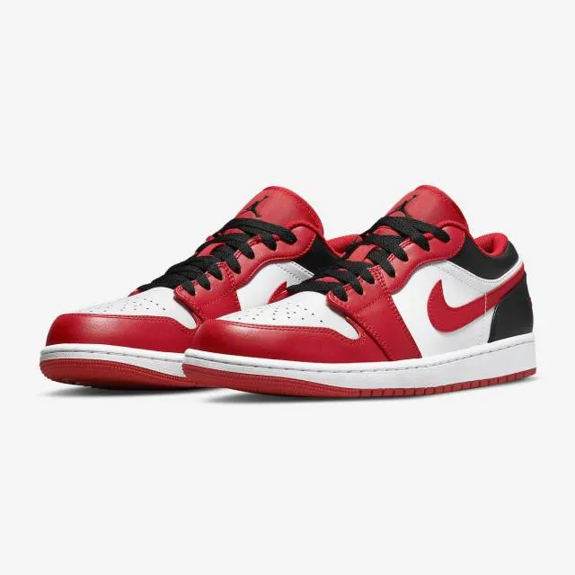 Nike Air Jordan 1 Low (Reverse Black Toe/ Bulls/ White/ ...