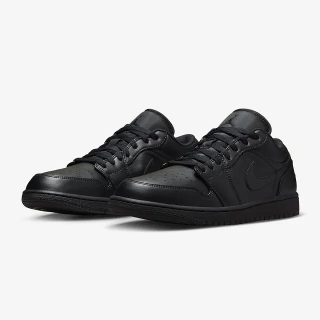 Nike Air Jordan 1 Low (Triple Black 2022/ Black/ Black/ ...