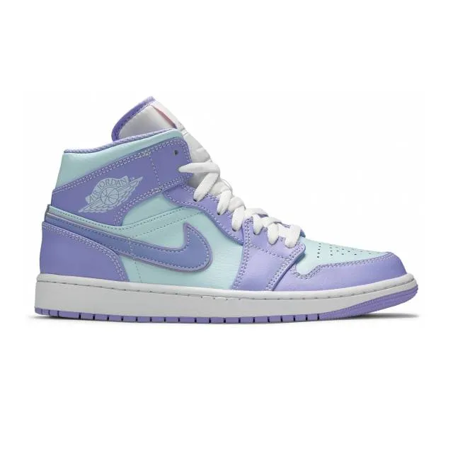 Nike Air Jordan 1 Mid (Purple Pulse Glacier Blue/ Arctic...