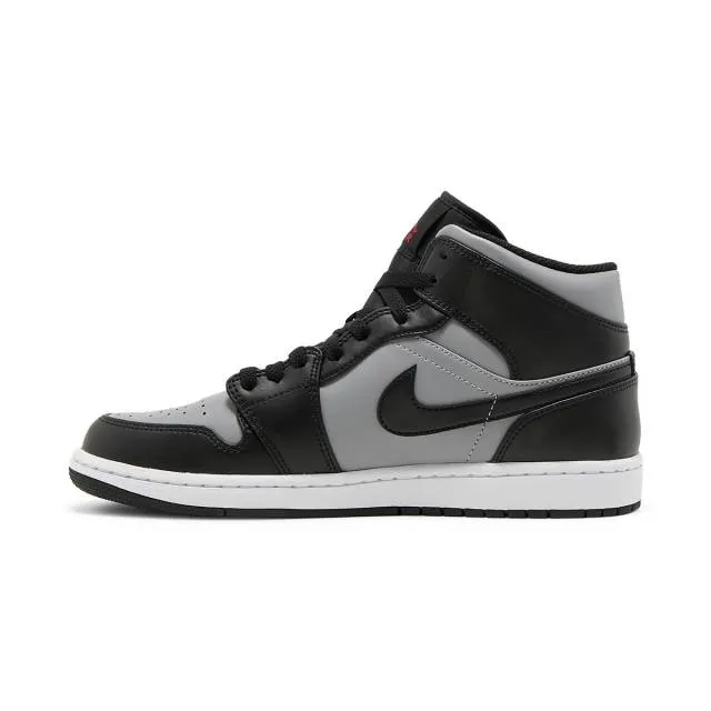 Nike Air Jordan 1 Mid (Shadow/ Black/ Particle Grey/ Whi...