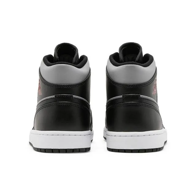 Nike Air Jordan 1 Mid (Shadow/ Black/ Particle Grey/ Whi...