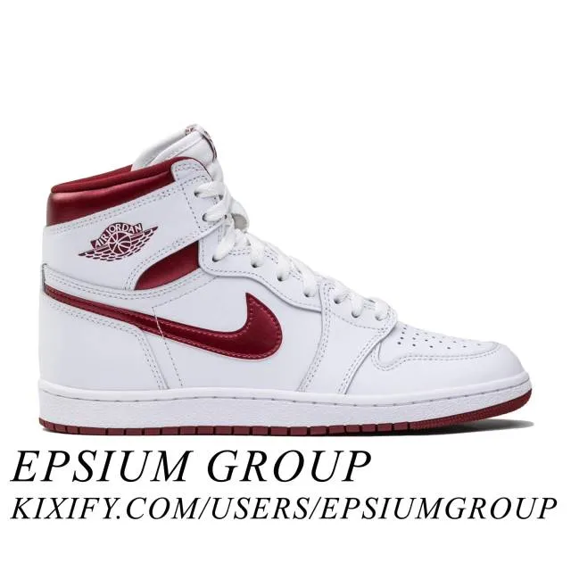 Nike Air Jordan 1 Retro High '85 OG (Metallic Burgundy/ ...