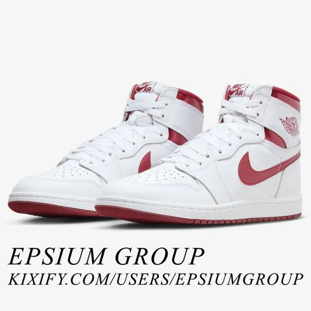 Nike Air Jordan 1 Retro High '85 OG (Metallic Burgundy/ ...