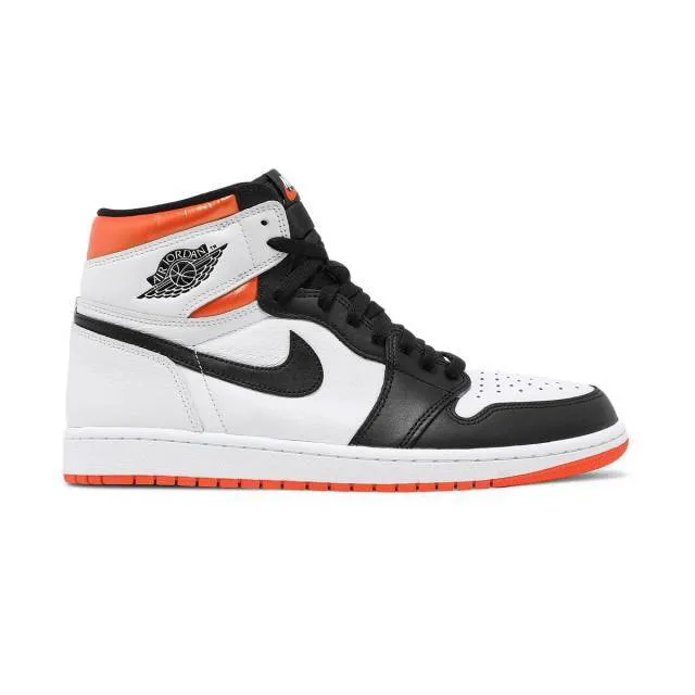 Nike Air Jordan 1 Retro High OG (Electro Orange/ White/ ...