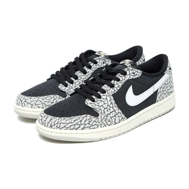 Nike Air Jordan 1 Retro Low OG (Black Cement/ Black/ Mus...