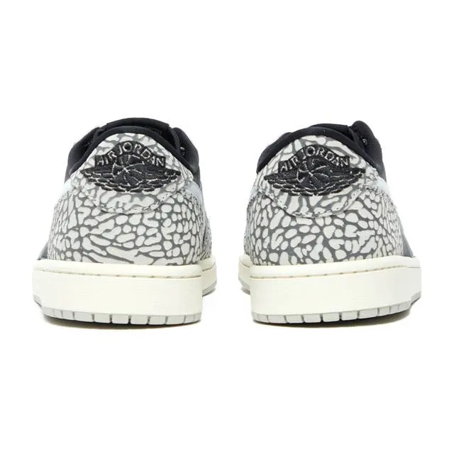 Nike Air Jordan 1 Retro Low OG (Black Cement/ Black/ Mus...