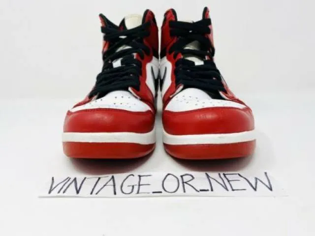 Nike Air Jordan I 1 1.5 Retro High 2015 Chicago GS BG 76...