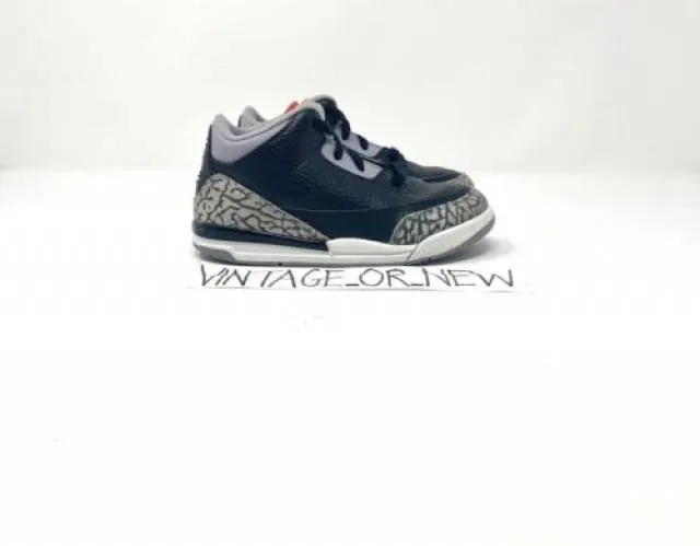 Nike Air Jordan III 3 Black Cement 2018 Retro OG 832033-...