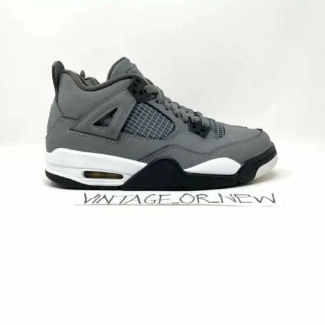 Nike Air Jordan IV 4 Cool Grey Retro 2019 BG GS 408452-0...