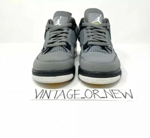 Nike Air Jordan IV 4 Cool Grey Retro 2019 BG GS 408452-0...