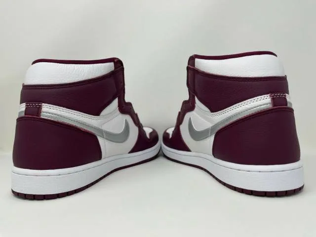 Nike Air Jordan Retro I 1 High OG Bordeaux 2021 Purple M...