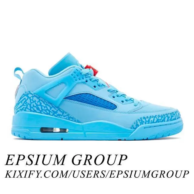 Nike Air Jordan Spizike Low (Houston Oilers/ Football Bl...