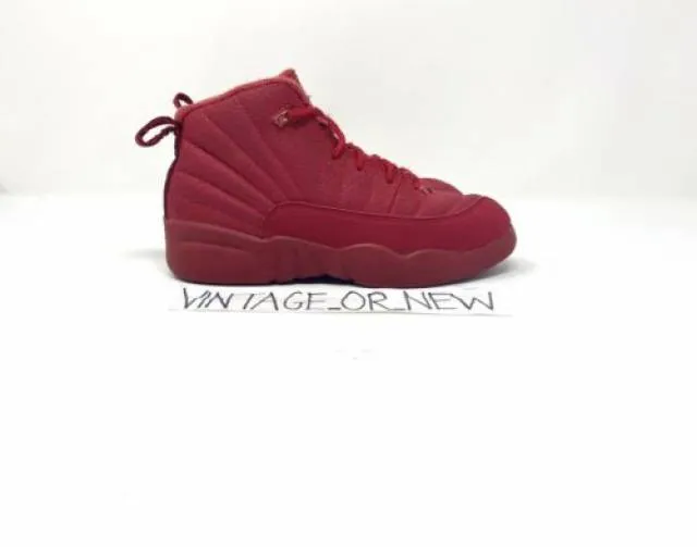 Nike Air Jordan XII 12 Gym Red 2018 Retro Preschool PS B...