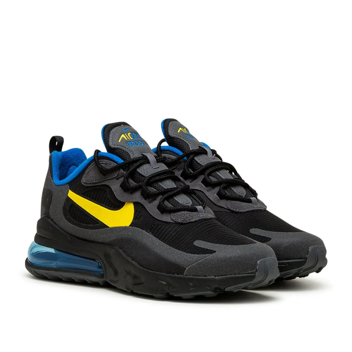 Nike Air Max 270 React (Black / Blue / Gold)