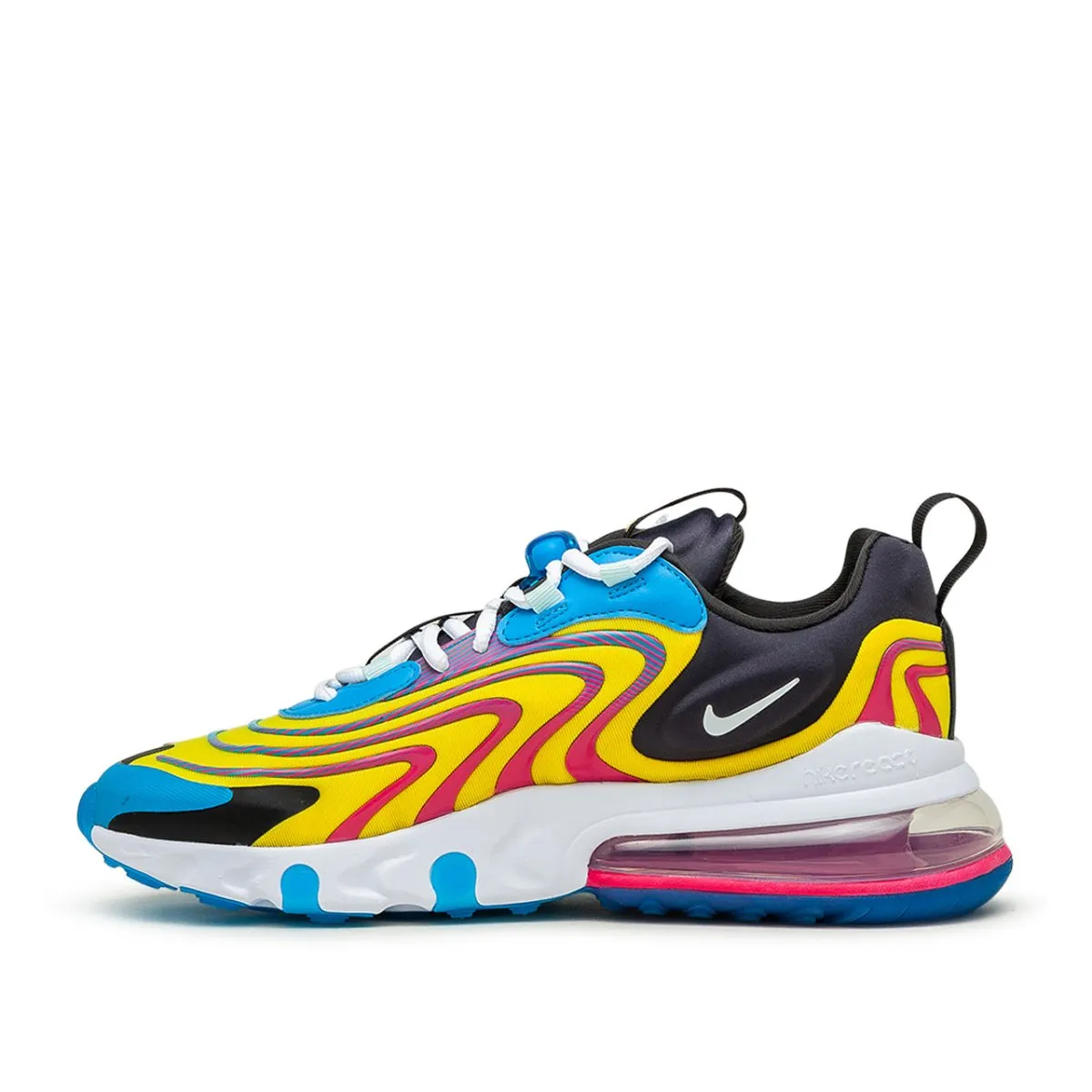 Nike Air Max 270 React ENG (Yellow / Blue / Pink)