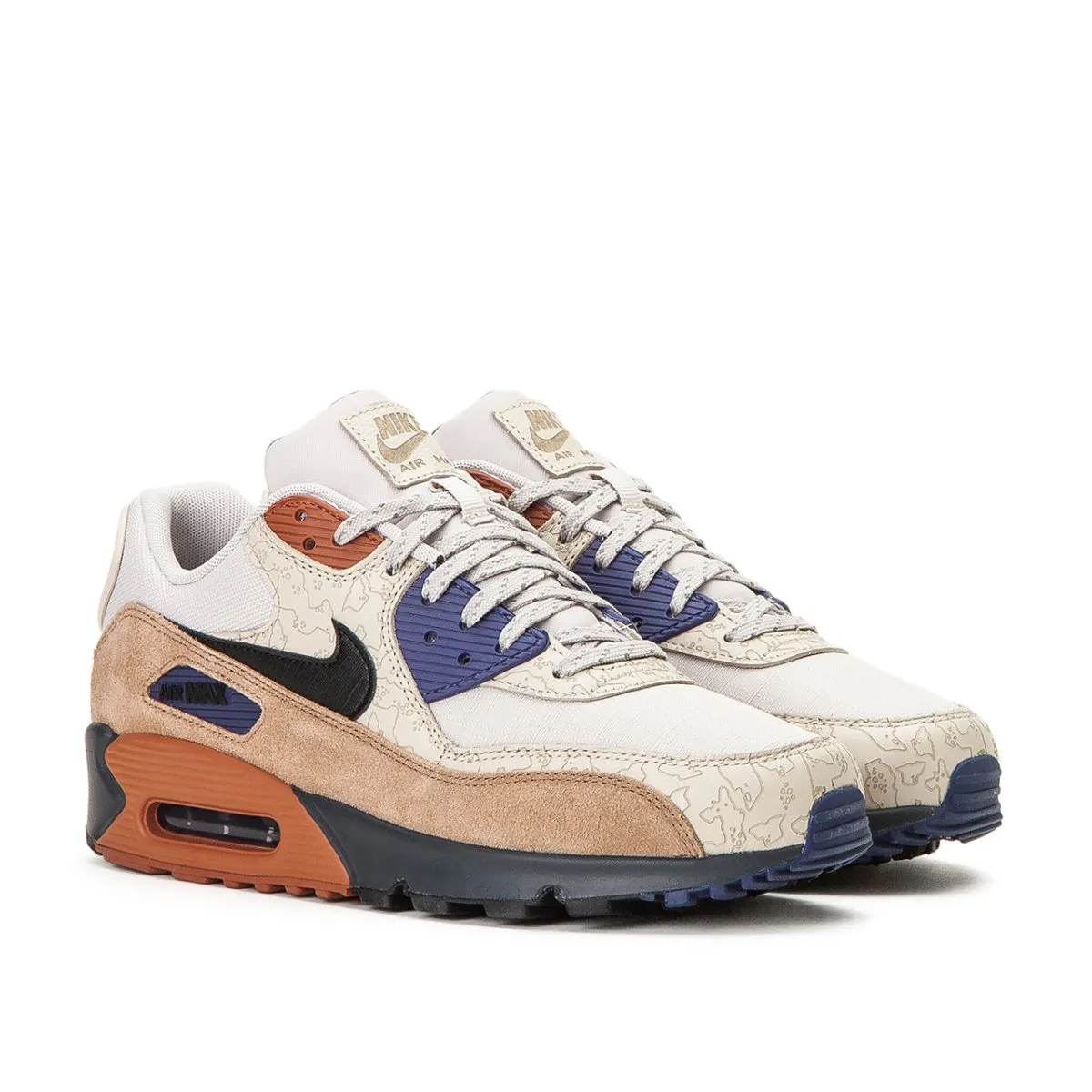 Nike Air Max 90 NRG 'Camowabb' (Maroon / Beige)