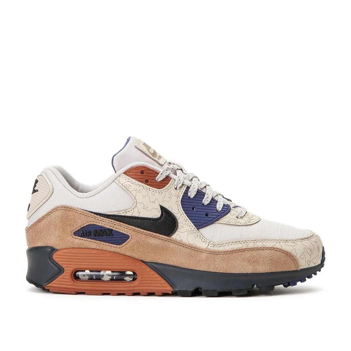 Nike Air Max 90 NRG 'Camowabb' (Maroon / Beige)