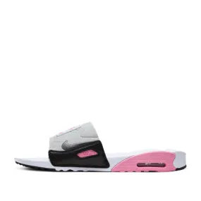 Nike Air Max 90 Slide (White / Grey / Pink)