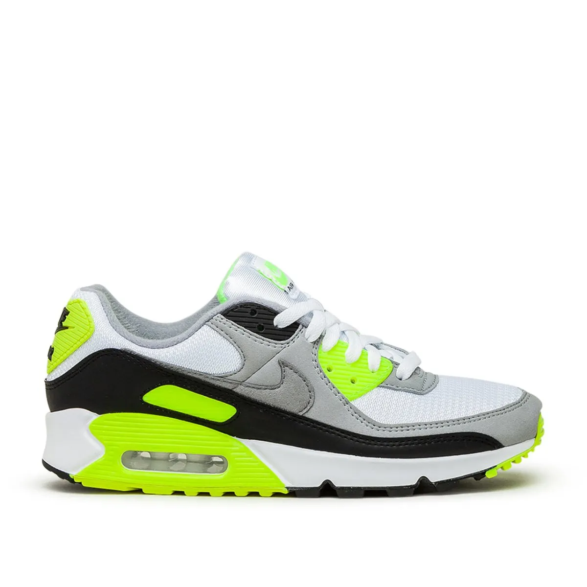 Nike Air Max 90 (White / Neon Yellow)