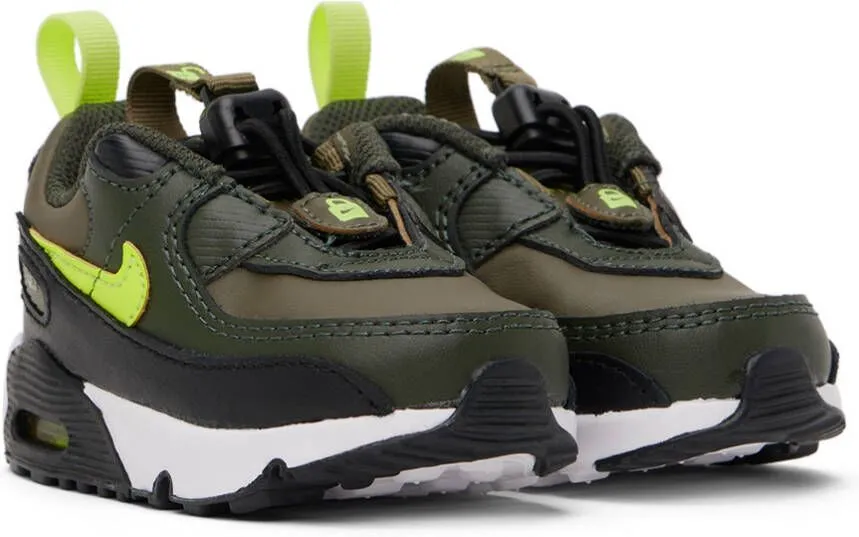 Nike Baby Green Air Max 90 Toggle SE Sneakers