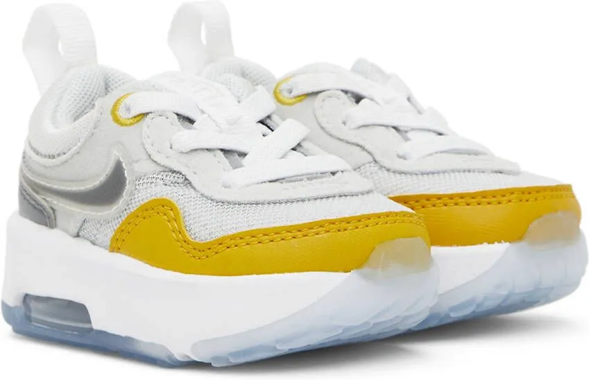 Nike Baby Grey & Yellow Air Max Motif Sneakers