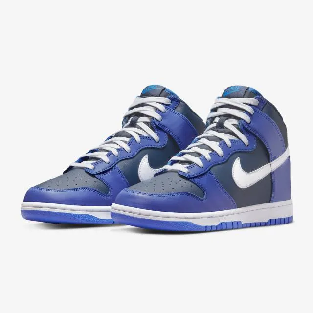 Nike dunk high (obsidian/ medium blue/ white/ midnight navy) men us 8-13 dj6189-400