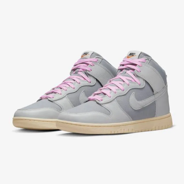 Nike dunk high vintage (certified fresh particle grey/ light smoke grey/ grey fog/ sail/ pink foam)