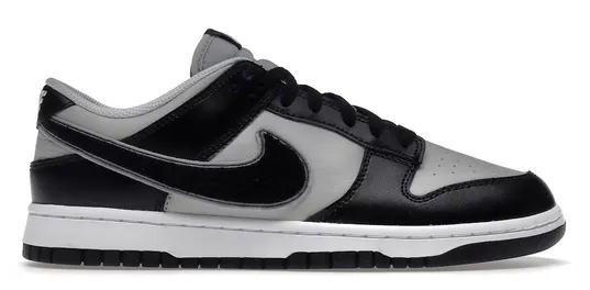 Nike Dunk Low Chenille Swoosh Black Grey