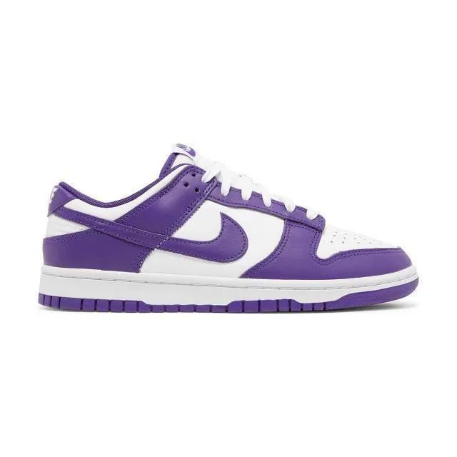 Nike Dunk Low (Court Purple/ White/ Championship Purple) Men