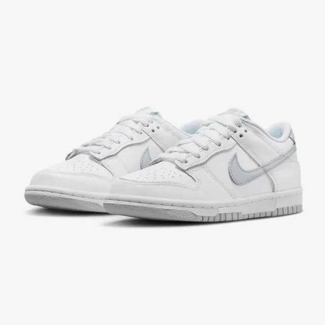 Nike dunk low gs (pure platinum/ white/ white/ pure platinum) big kids 3.5y-7y dh9765-102