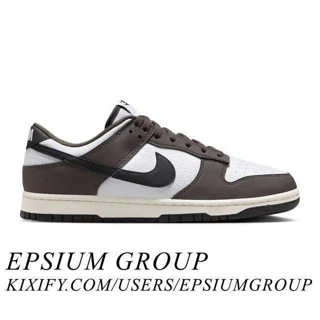 Nike dunk low next nature (cacao wow/ baroque brown/ black/ white/ sail) men us 8-13 hf4292-200