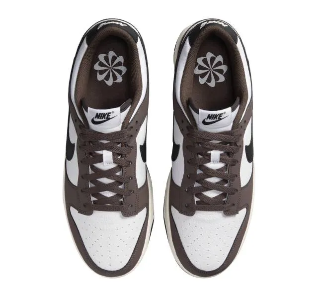 Nike dunk low next nature (cacao wow/ baroque brown/ black/ white/ sail) men us 8-13 hf4292-200