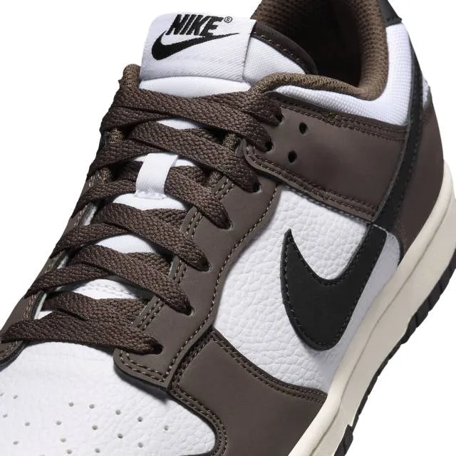 Nike dunk low next nature (cacao wow/ baroque brown/ black/ white/ sail) men us 8-13 hf4292-200