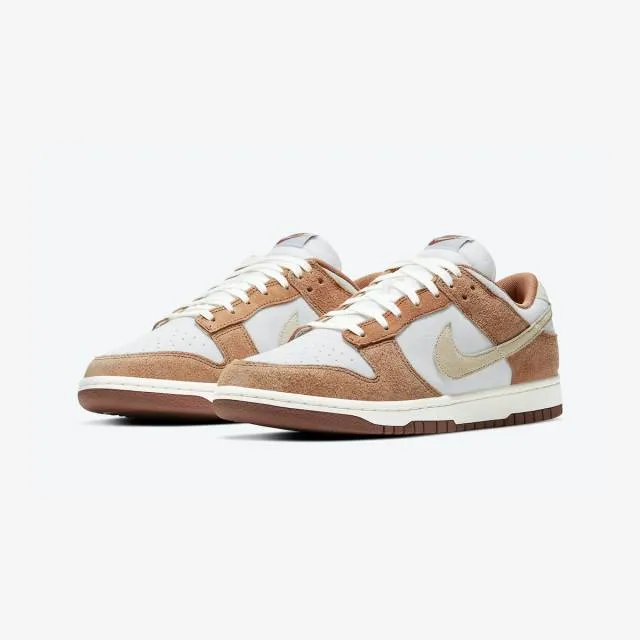 Nike dunk low premium (medium curry/ brown/ sail/ medium curry/ fossil) men us 8-13 dd1390-100