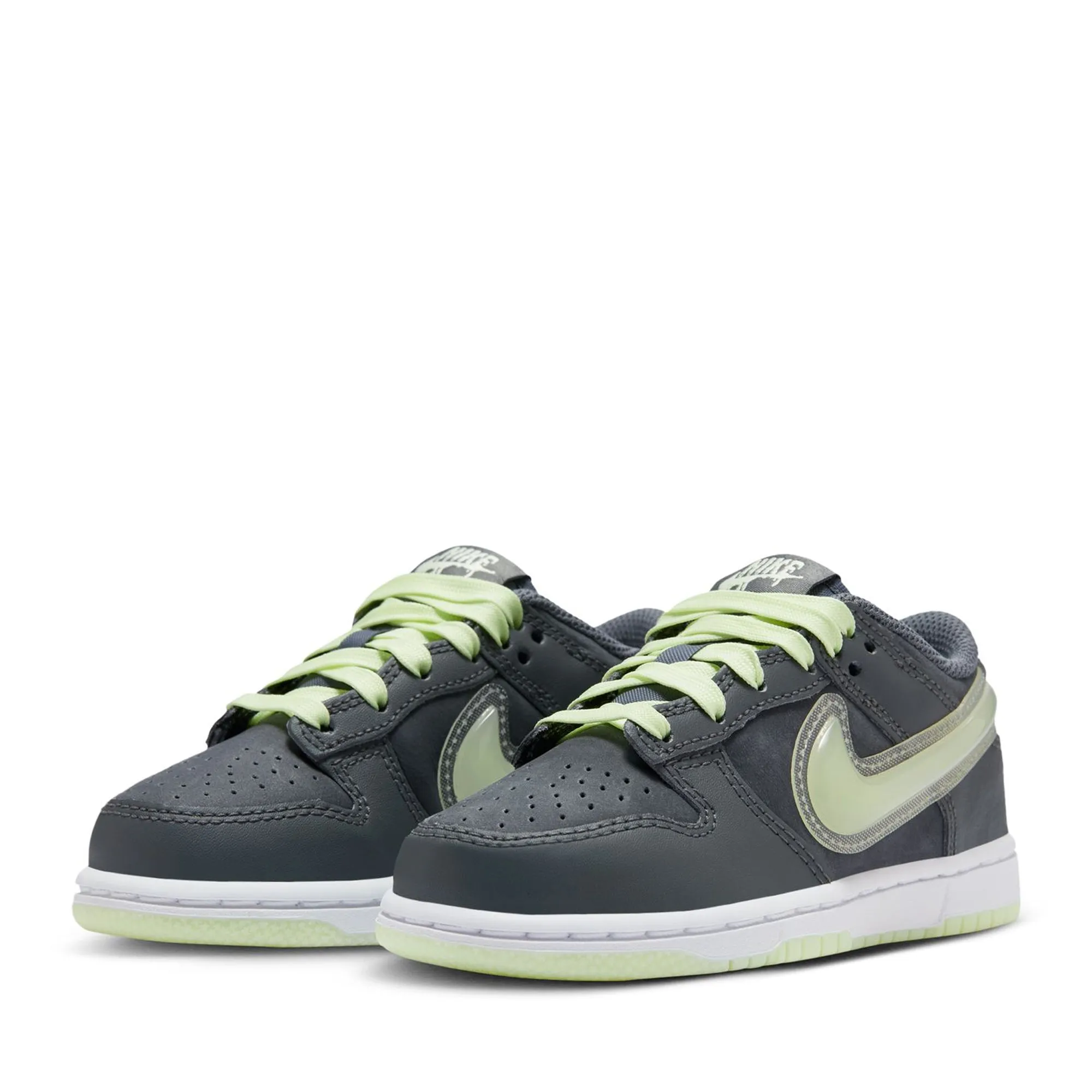 Nike Dunk Low (PS) - Iron Grey/Lime Ice