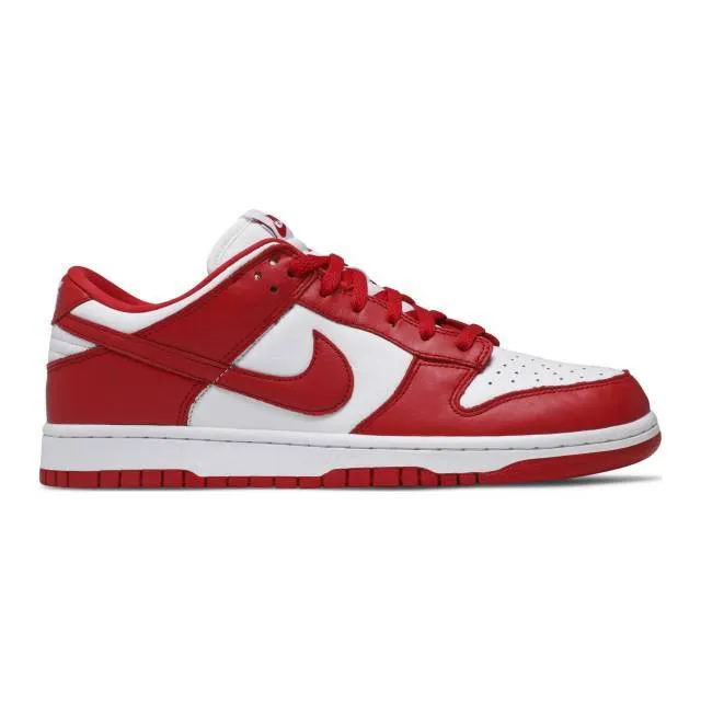 Nike dunk low retro sp (st. john's/ white/ university red) men us 8-13 cu1727-100