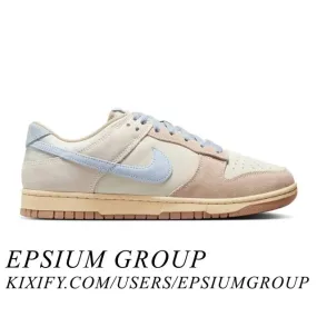 Nike dunk low (sanddrift armory blue/ tan/ coconut milk/ light armory blue/ sanddrift/ hemp/ sesame/ gum medium brown) sizes 5-1