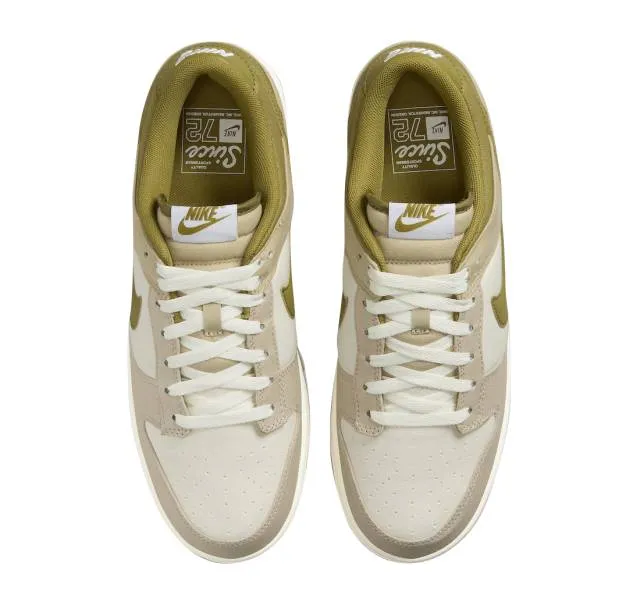 Nike dunk low (since '72 pacific moss/ sail/ pacific moss/ cream/ limestone) men us 8-13 hf4262-133