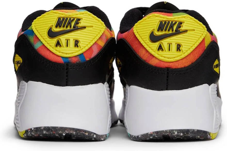 Nike Kids Black & Multicolor Air Max 90 Familia Little Kids Sneakers