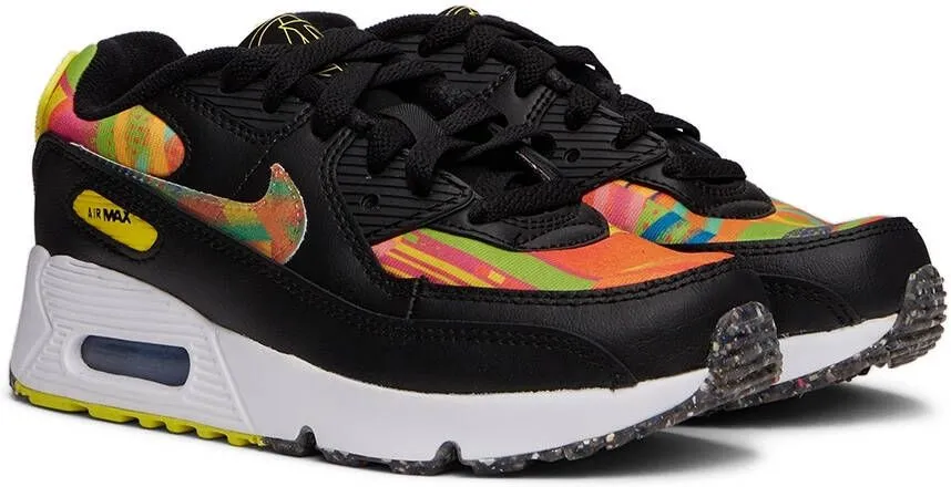 Nike Kids Black & Multicolor Air Max 90 Familia Little Kids Sneakers