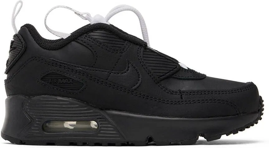 Nike Kids Black Air Max 90 Toggle Little Kids Sneakers