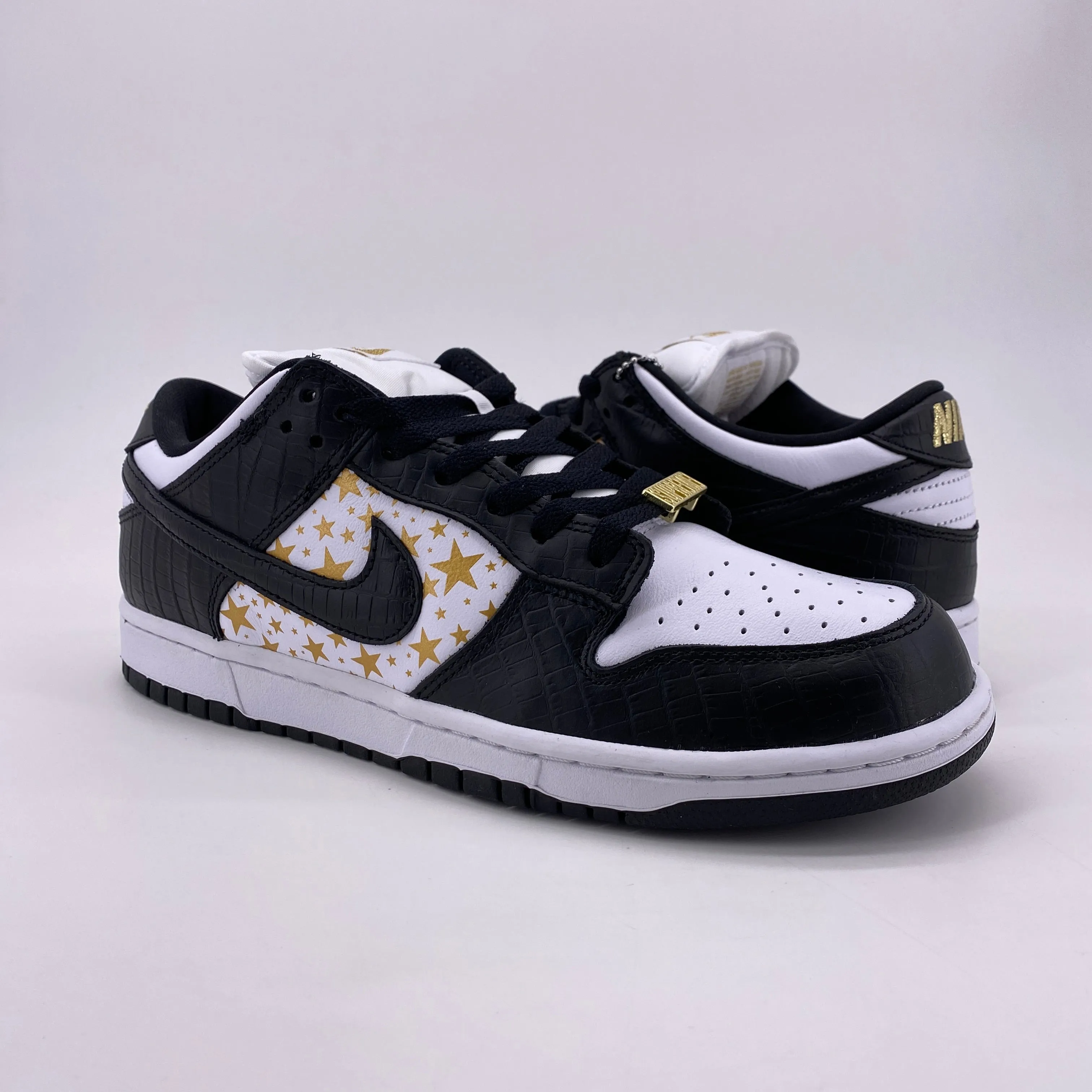 Nike SB Dunk Low OG QS Supreme Black 2021 New Size 8.5