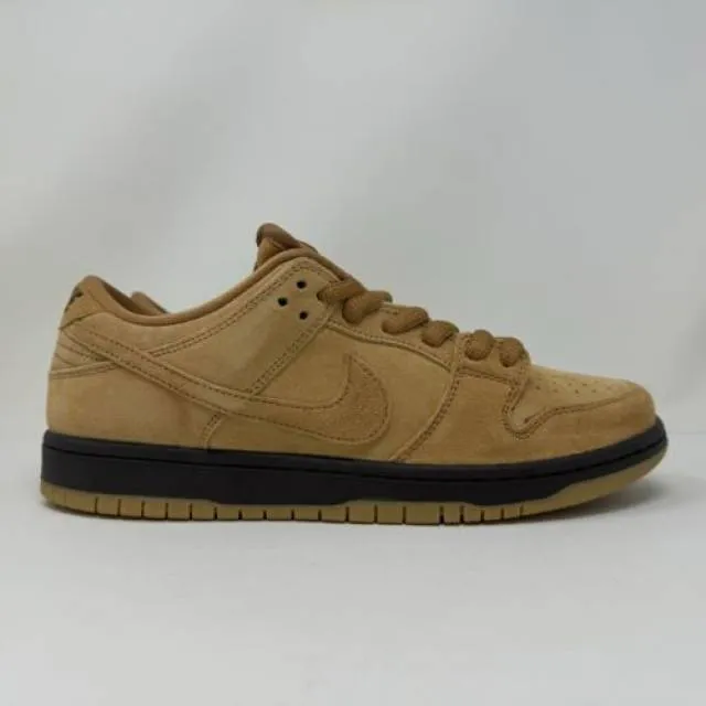 Nike SB Dunk Low Pro Wheat Mocha Flax Brown Men's Size 9...