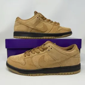 Nike SB Dunk Low Pro Wheat Mocha Flax Brown Men's Size 9...