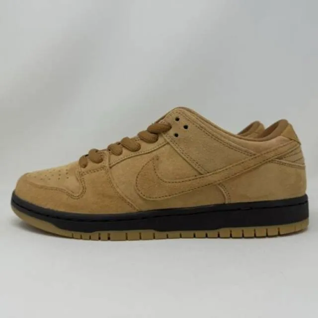 Nike SB Dunk Low Pro Wheat Mocha Flax Brown Men's Size 9...