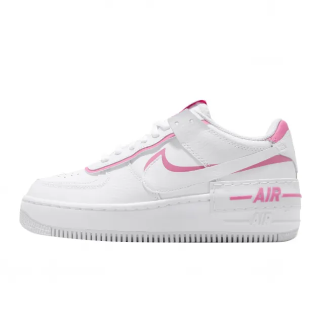 NIKE WMNS AIR FORCE 1 SHADOW WHITE MAGIC FLAMINGO