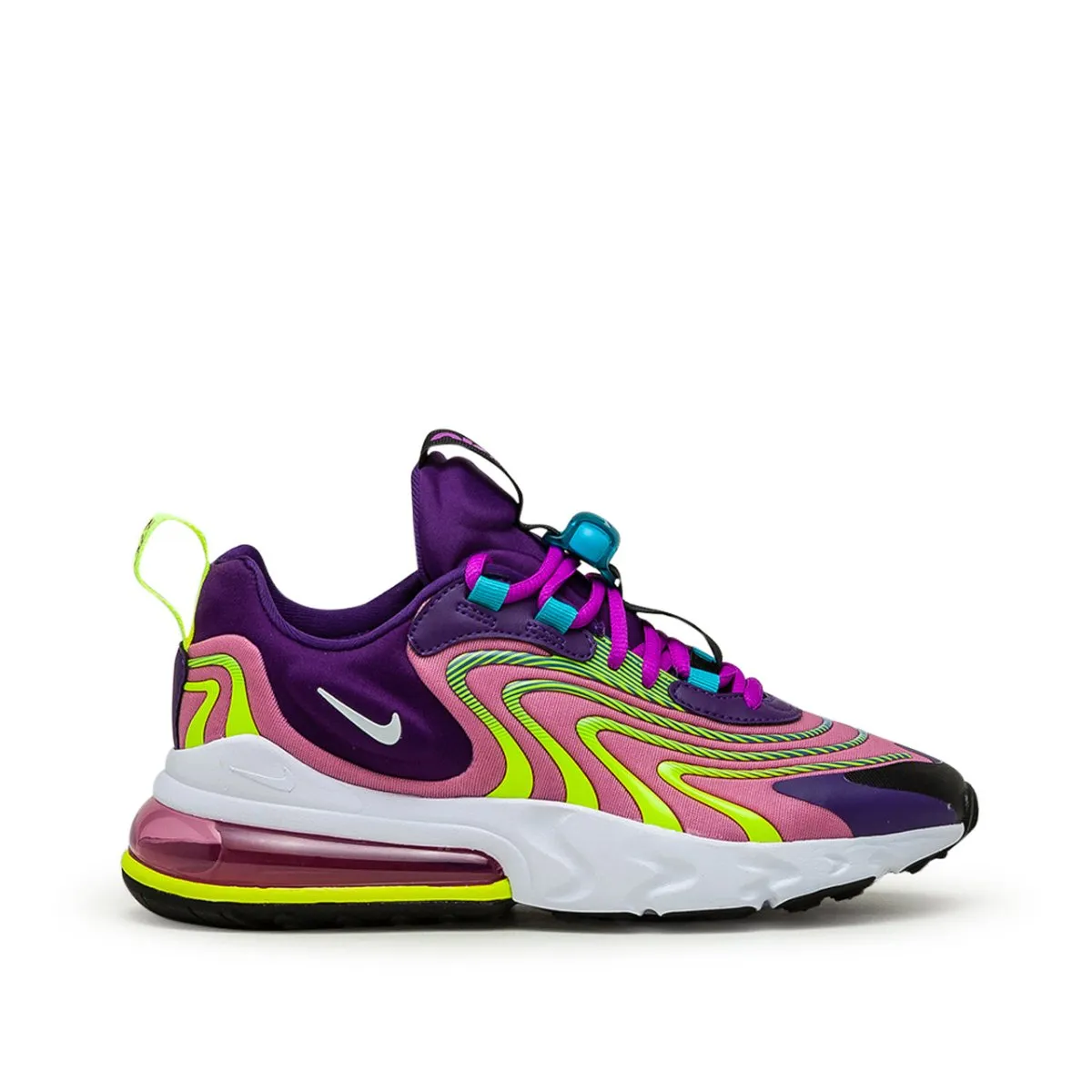 Nike WMNS Air Max 270 React ENG (Purple / Yellow)