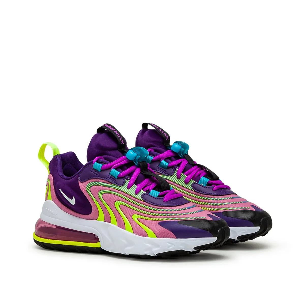 Nike WMNS Air Max 270 React ENG (Purple / Yellow)