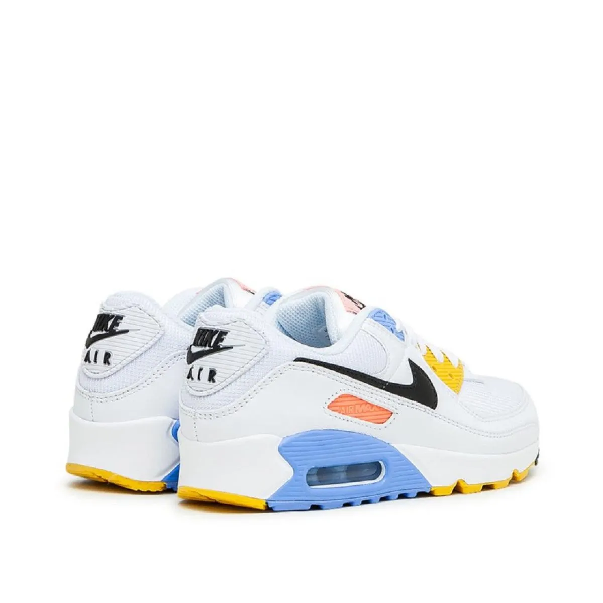 Nike WMNS Air Max 90 (White / Blue / Yellow)