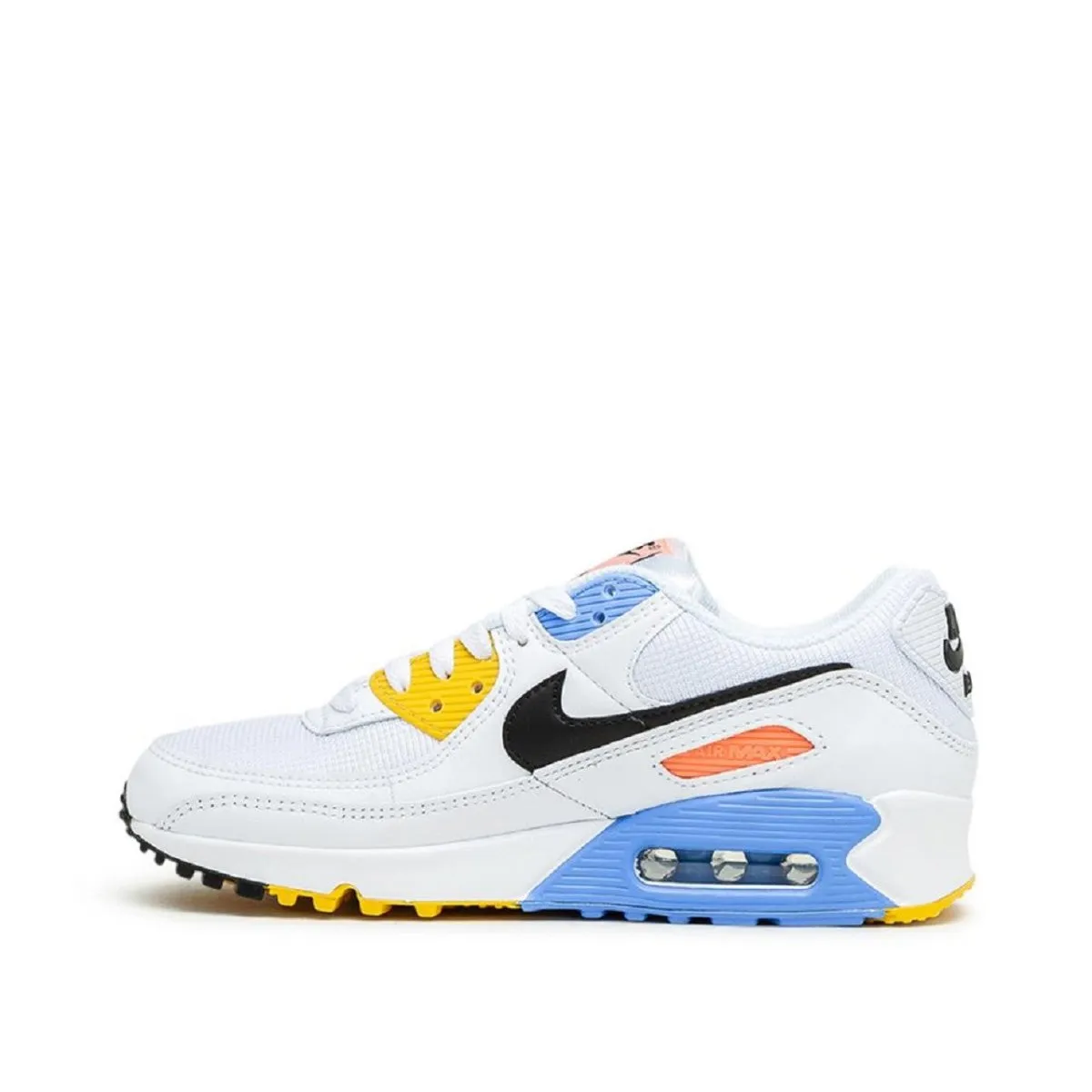 Nike WMNS Air Max 90 (White / Blue / Yellow)